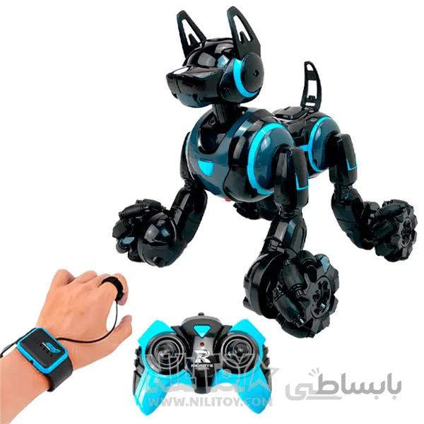 اسباب بازی ربات سگ هوشمند دو کنترله Stunt Dog