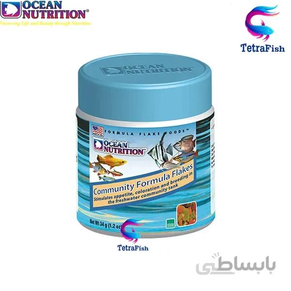 غذای پولکی کامل اوشن نوتریشن