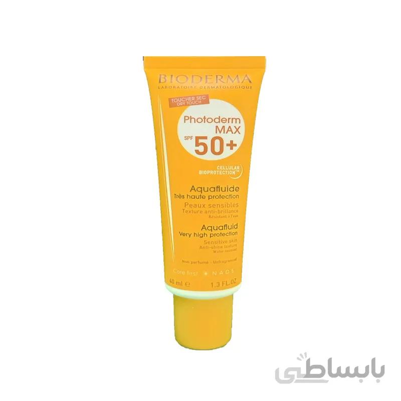 ضد آفتاب آکوافلوئید بایودرما مدل فتودرم مکس +SPF50