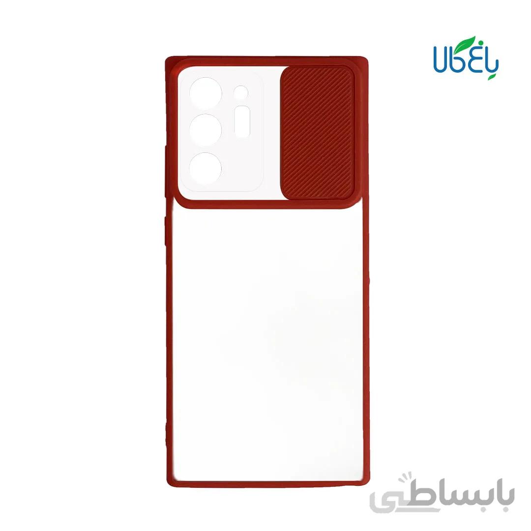 قاب پشت مات محافظ لنزدار کشویی گوشی سامسونگ Note 20 Ultra ا Lens Slider Case For Samsung Galaxy Note20 Ultra