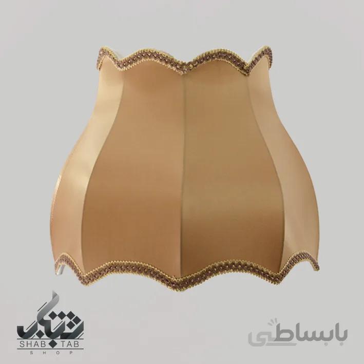 شید آباژور مدل گلابی سایز 35 قهوه ای – سرپیچ E27