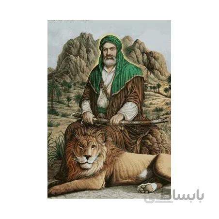 نخ و نقشه تابلو فرش طرح مذهبی کد 97