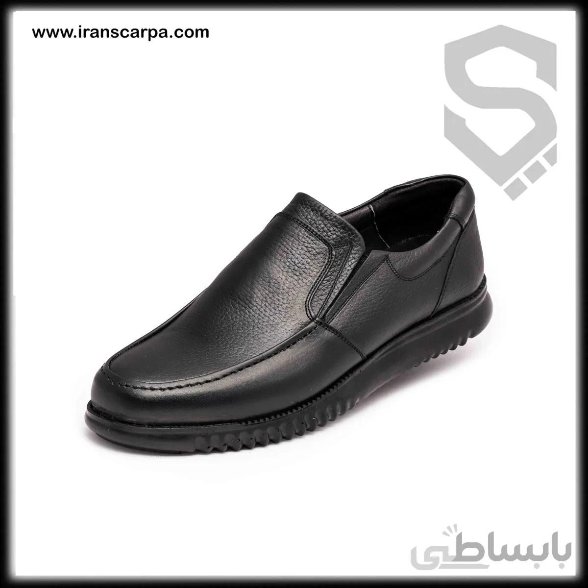 کفش چرم مردانه مدل آرکا