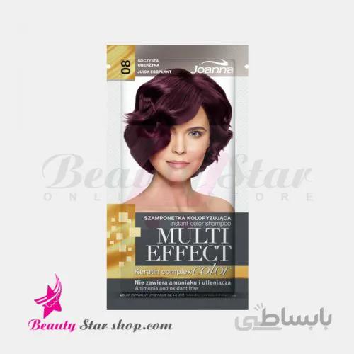 شامپو رنگساژ شماره 08 جوانا