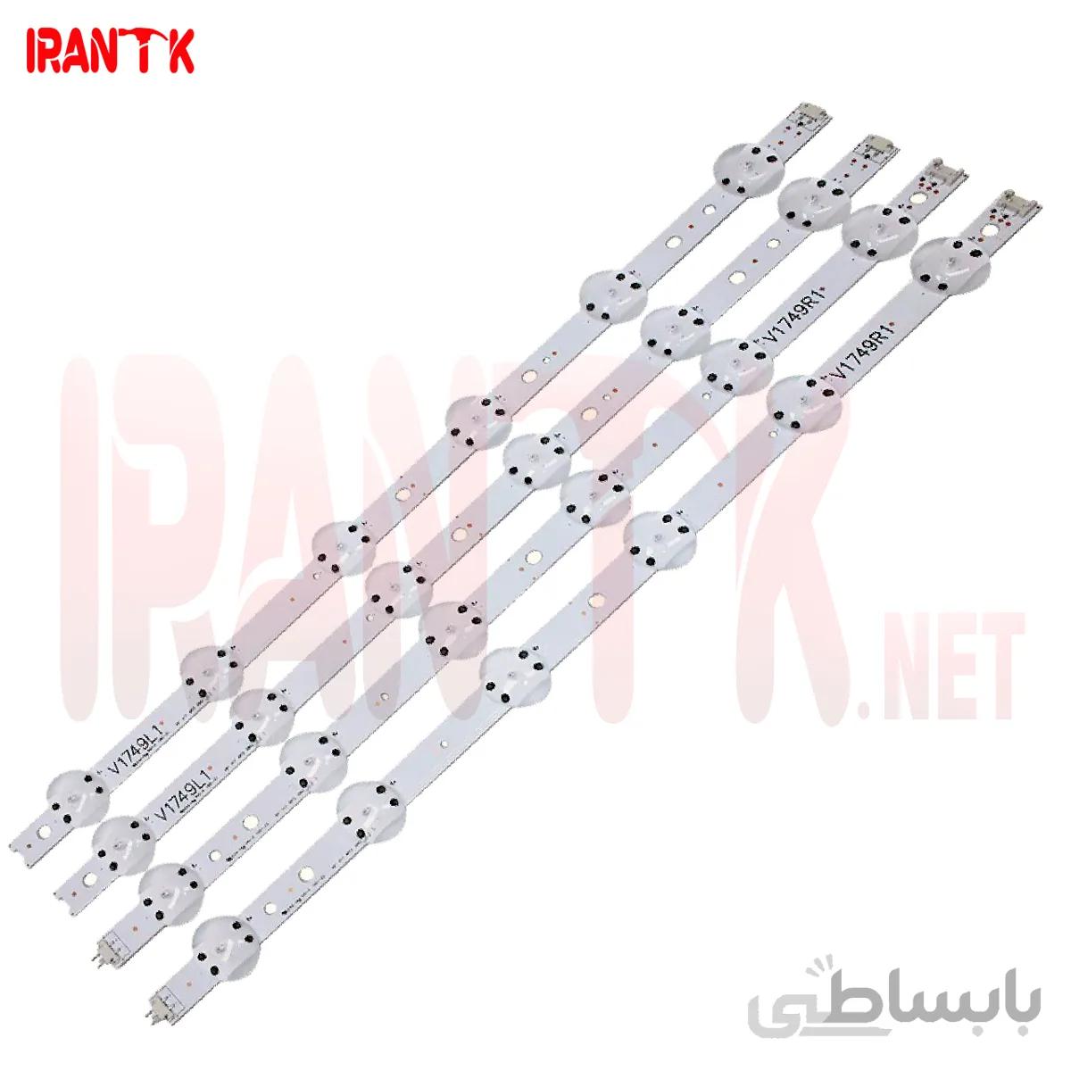 بک لایت 49 اینچ ال جی مدل 49LJ و 49UJ عدسی درشت بدنه مس