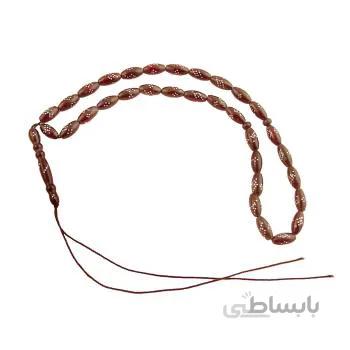 تسبیح مدل کشکول نقره کوب کد t_291