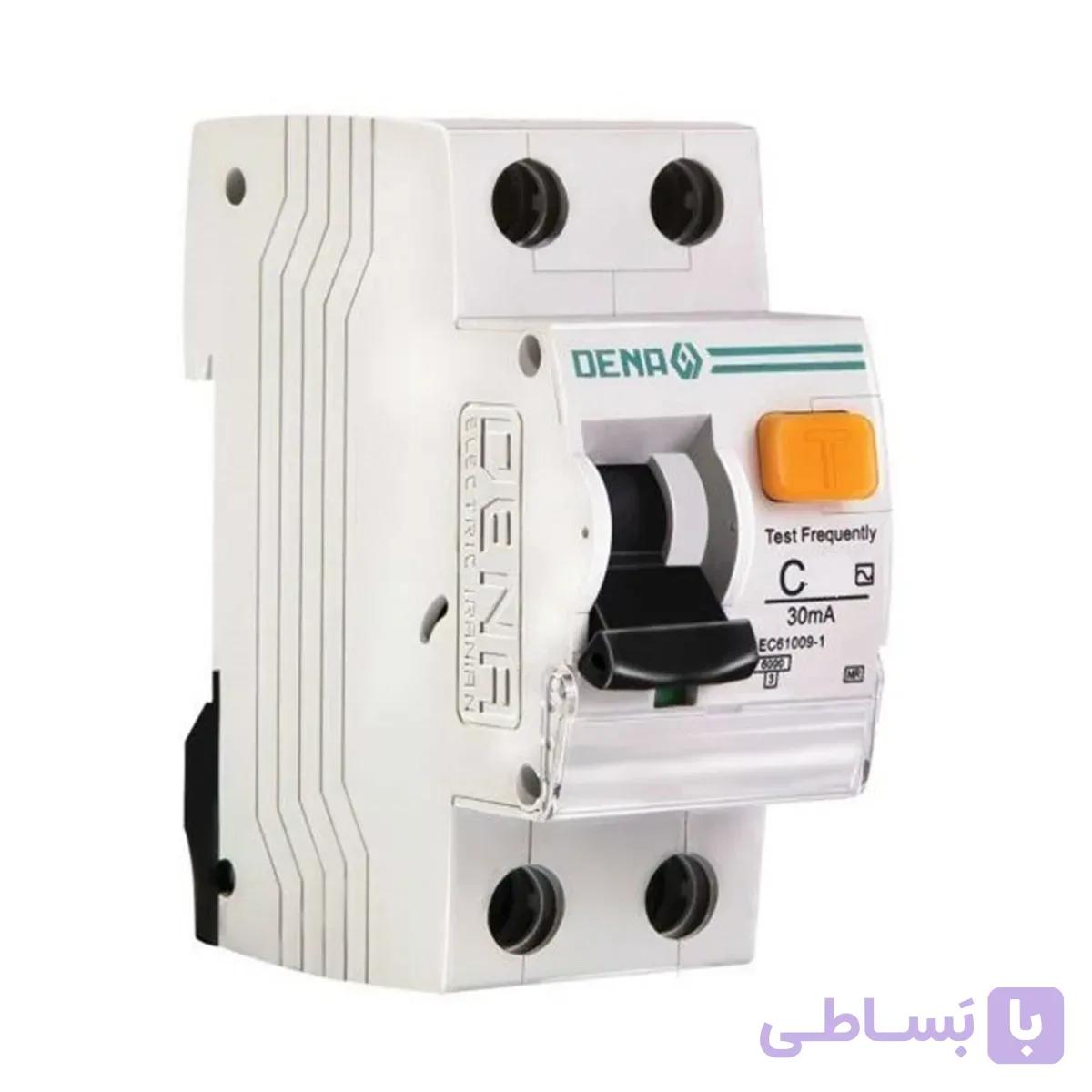 کلید محافظ جان ترکیبی مگنتیک 32 آمپر دنا الکتریک ایرانیان