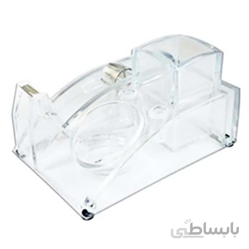 پایه چسب شهاب تحریر مدل PK-N3000 همراه با جا قلمی ا Shahab Tahrir Tape Dispenser N3000