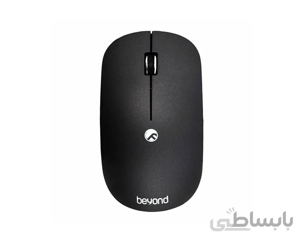 ماوس بی سیم بیاند مدل BM-4000RF به همراه قاب ا Beyond BM-4000RF Wireless Mouse With Extra Cover