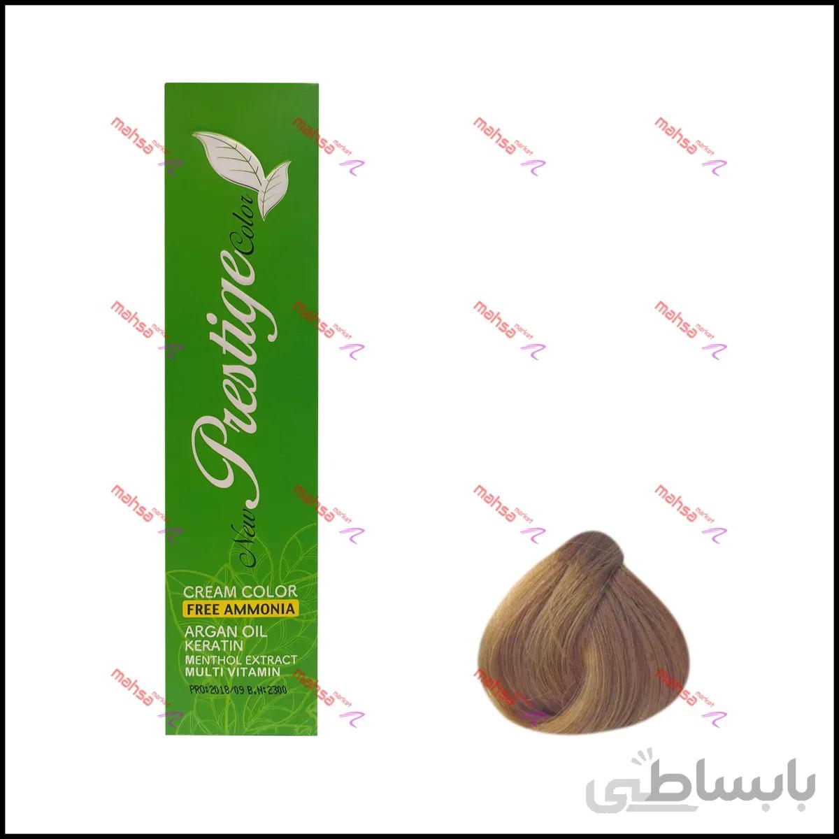 رنگ موی گیاهی پرستیژ سری طلایی بلوند ۸/۵