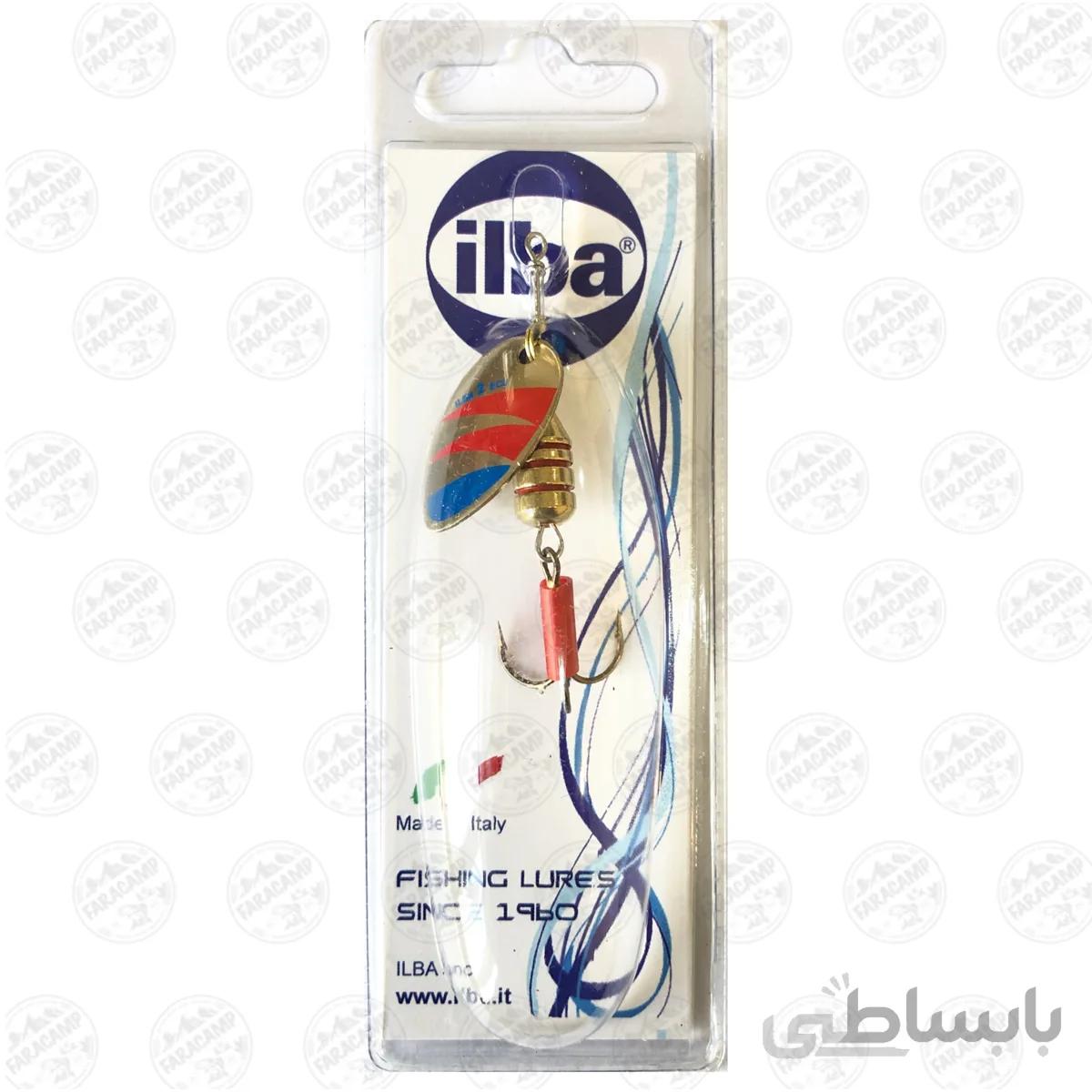 لانسه ماهیگیری سایز 2 ایلبا 46152 Silver red blue ilba