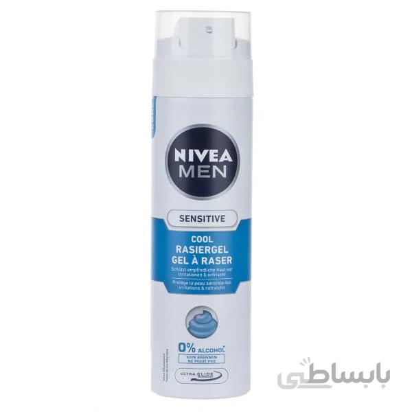 ژل اصلاح مردانه نیوآ مدل Sensitive حجم 200 میلی لیتر