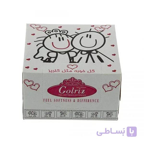 دستمال کاغذی مینی 100 برگ گلدار خاطرات کودکی گلریز