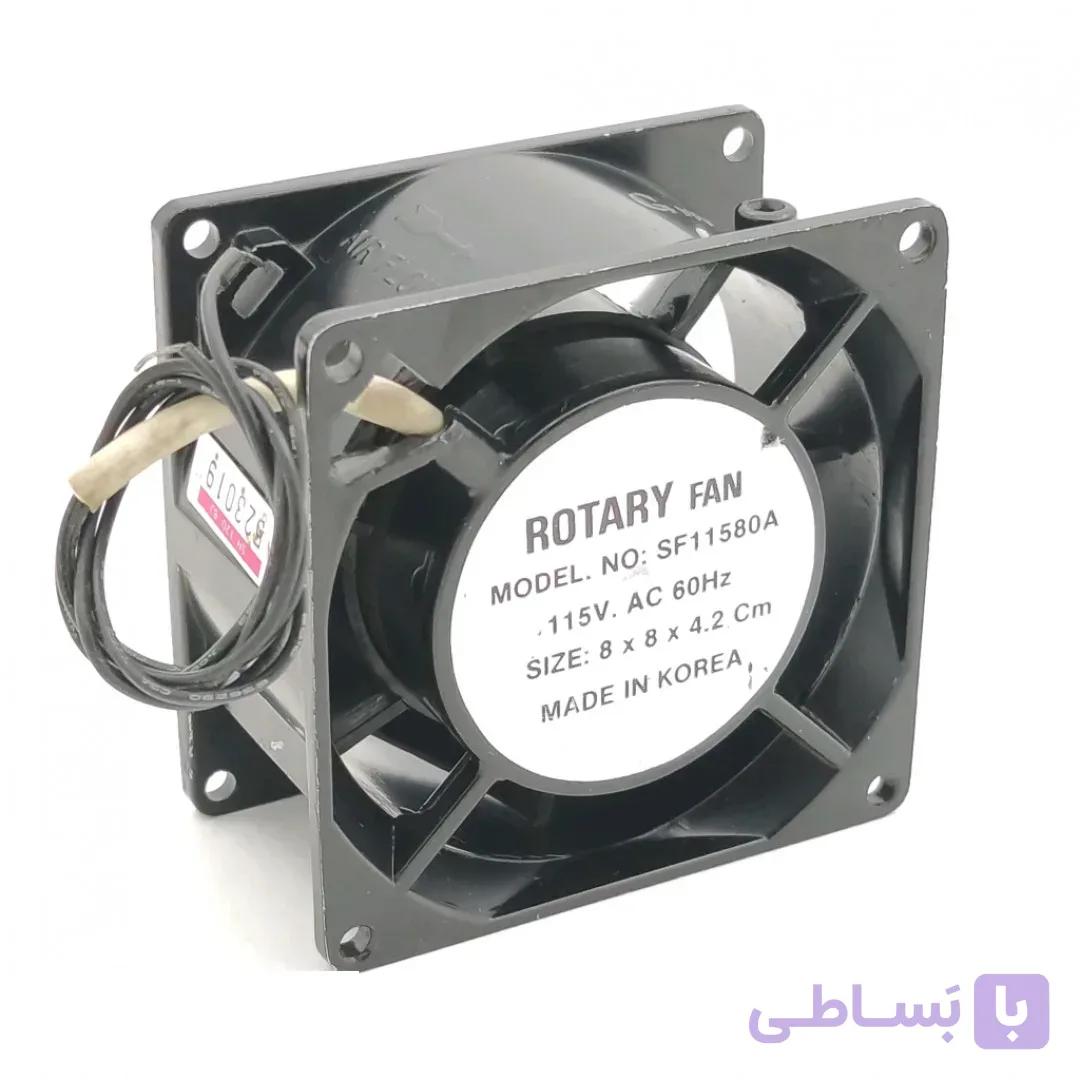 هواکش کامپیوتری 8 سانت اروپائی110V کره ای ROTARY FAN سیم دار(40mm)