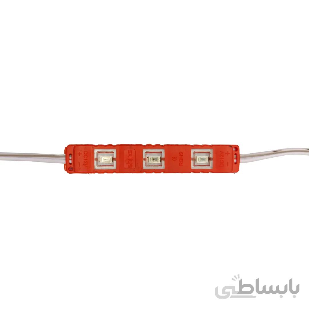 ال ای دی SMD بلوکی قرمز 12 ولت مارک Shine (تکی)