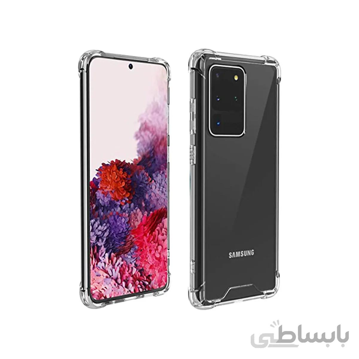 قاب ژله ای ضربه گیر مناسب samsung S20 ultra