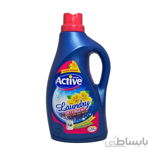 مایع لباسشویی سرخابی اکتیو ۲۵۰۰ میلی لیتر