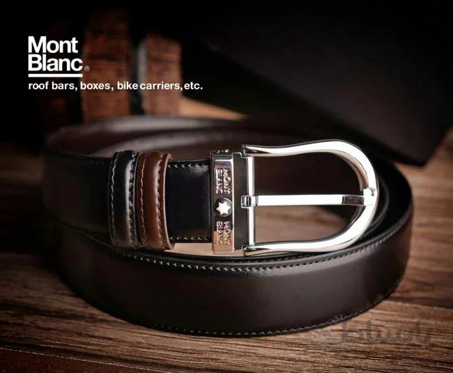 کمربند چرم (لاکچری) MONT BLANC ا MONT BLANC BELT