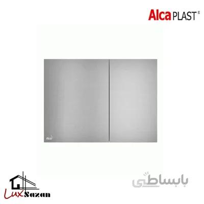 کلید فلاش تانک آلکاپلاست(Alcaplast) مدل ایر(Air) استیل مات_کروم