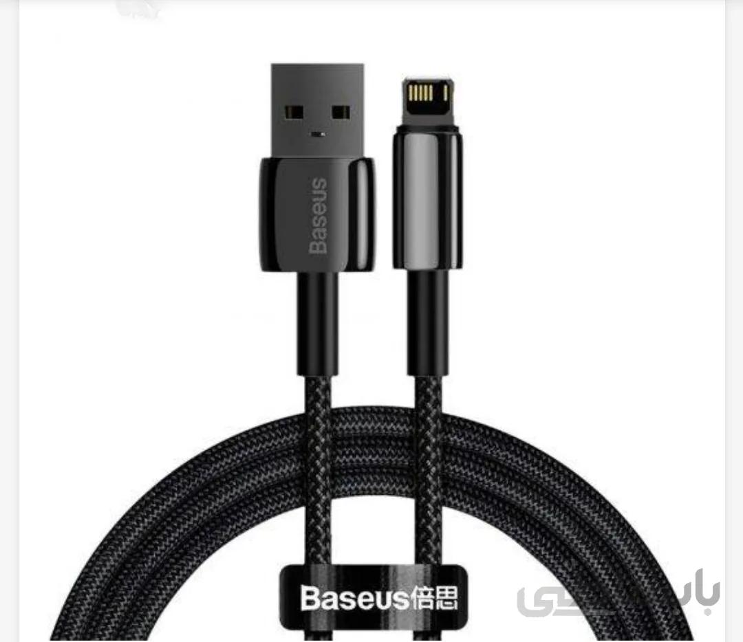 کابل آیفونی فست شارژ Baseus