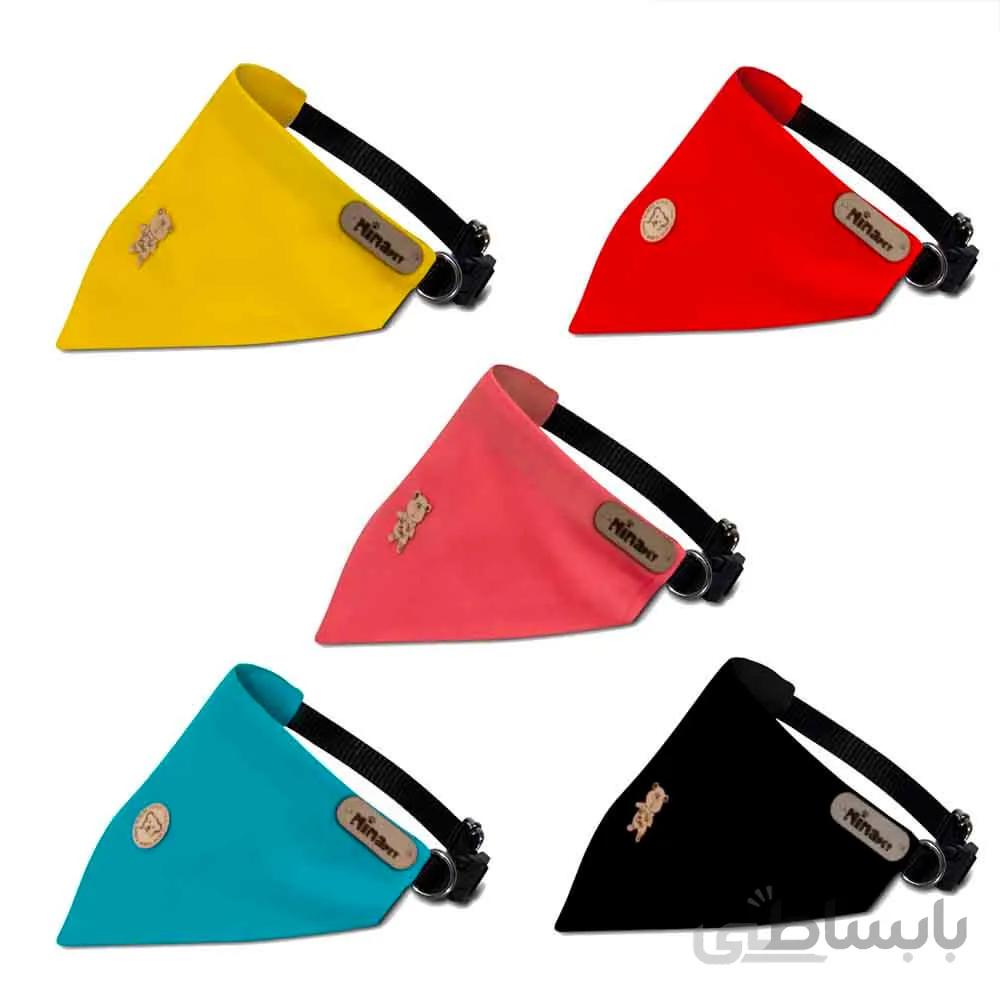 قلاده دستمال گردن سگ نیناپت مدل ساده ا Ninapet Collar & Scarf For Large Dog Simple Model