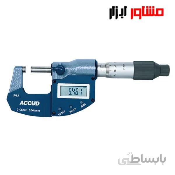 میکرومتر دیجیتال 25 0 اکاد ACCUD مدل 02 001 313
