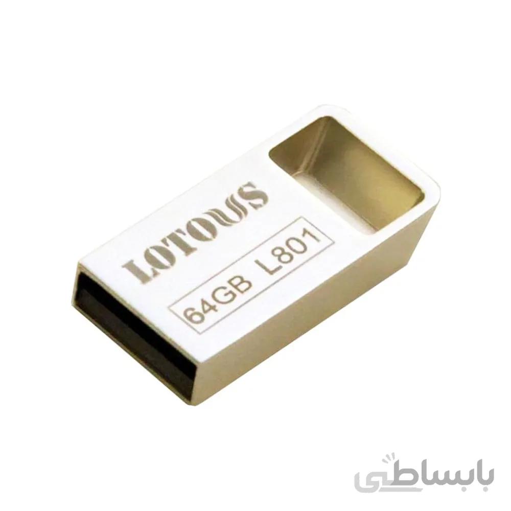 فلش مموری لوتوس مدل L801 ظرفیت 64 گیگابایت ا Lotous L801 Flash Memory USB 2.0 64GB