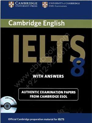 کتاب IELTS Cambridge 8