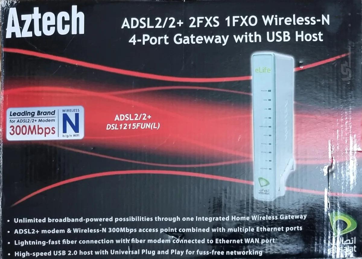 مودم مدل Aztech DSL1215