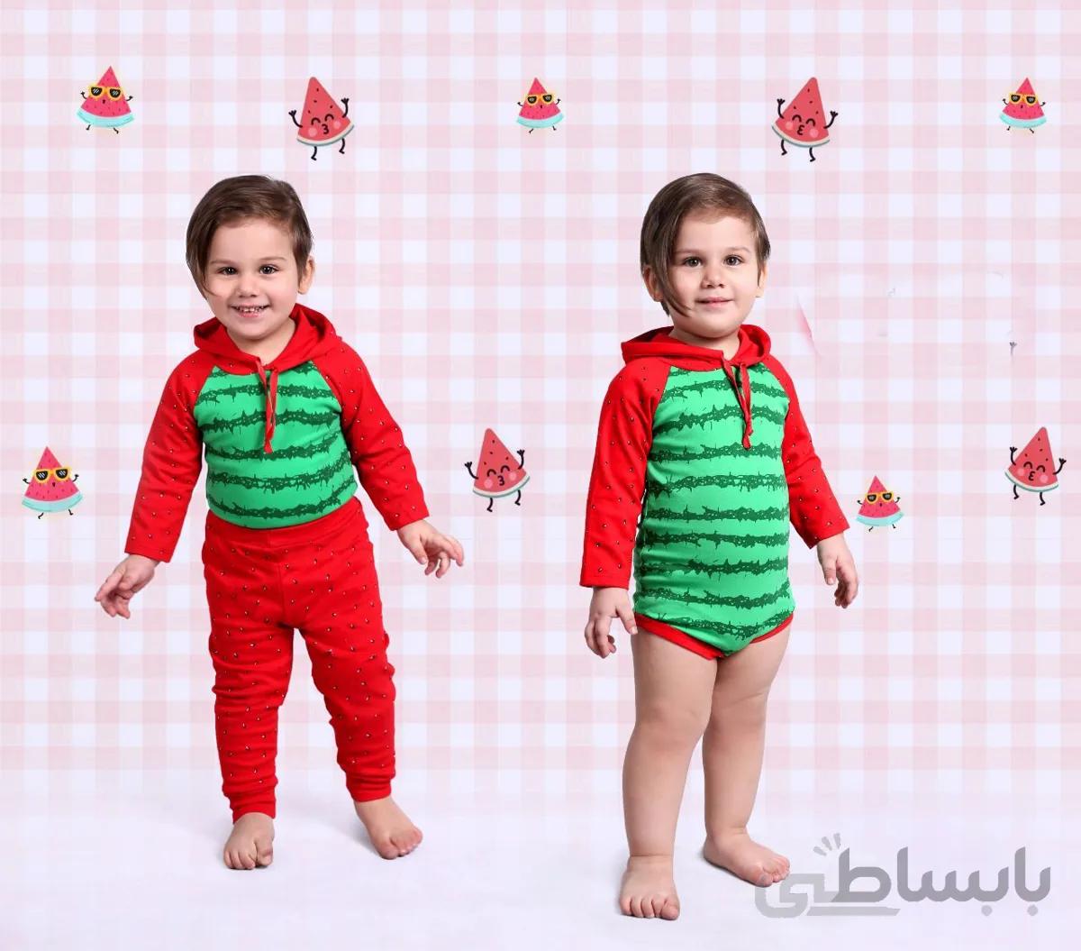 بادی کلاهدار یلدا با شلوارکد:5017
