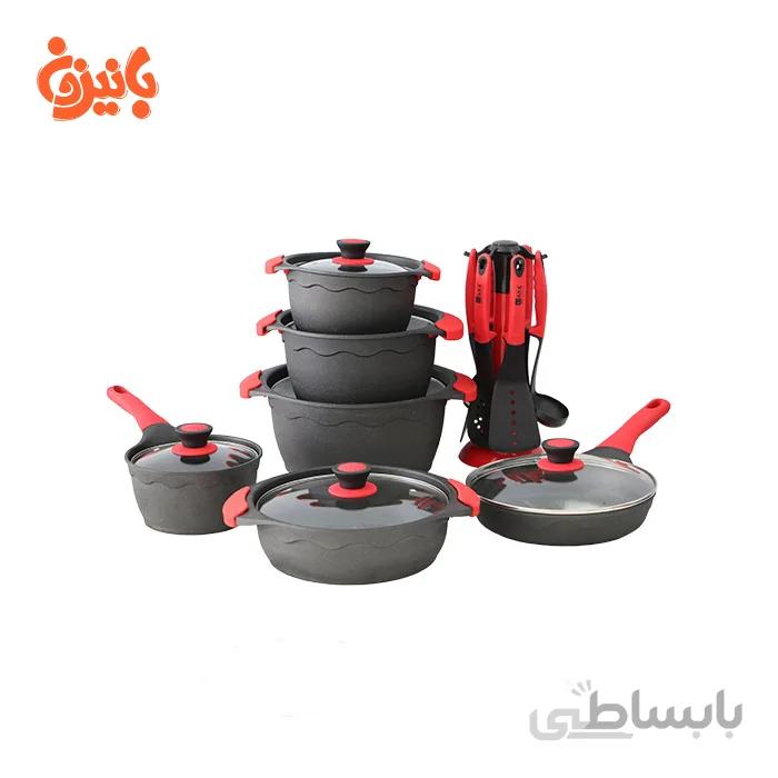 سرویس قابلمه گرانیتی NS 6041 ا Granite pot service NS-6041