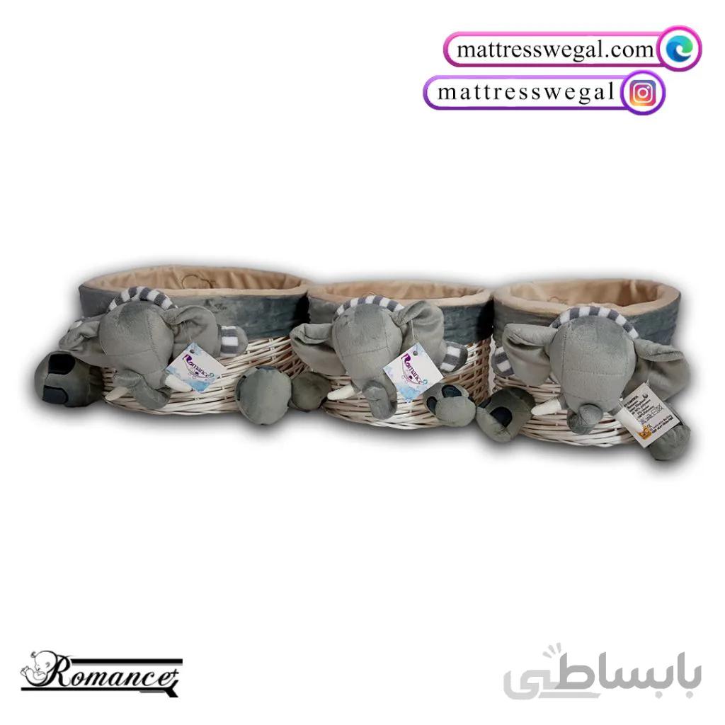 سبد آرایشی اتاق کودک مدل فیل رومنس