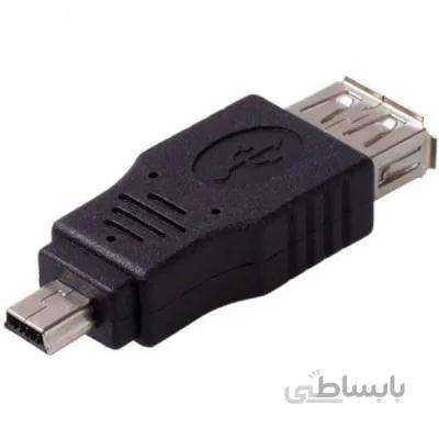 سوکت تبدیل Micro-USB به USB مادگی