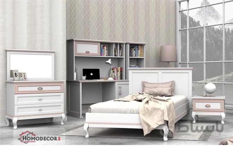 تخت خواب نوجوان مدل w324