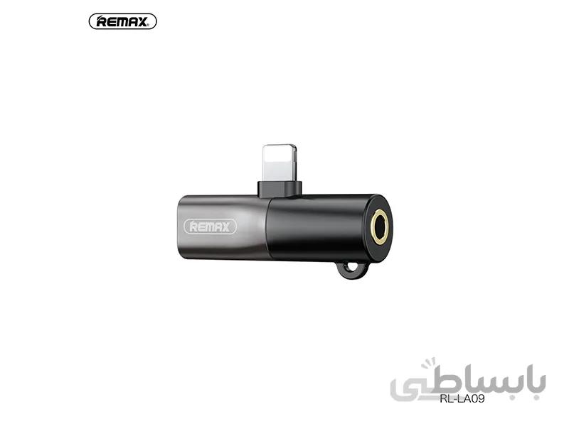 مبدل AUX و شارژر اپل ریمکس مدل RL-LA09