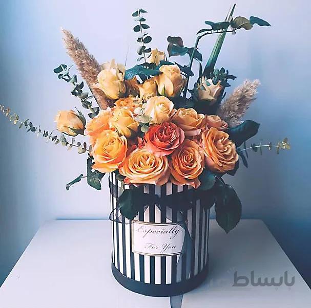 باکس گل طرح دار شماره ۴۴۴۴