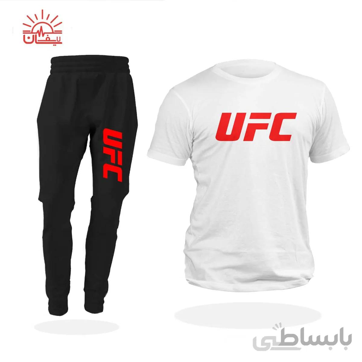 ست اسلش و تیشرت طرح یو اف سی UFC