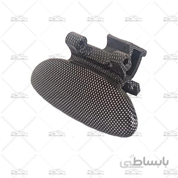 دستگيره درب داشبورد پژو 206 طرح کربن ا Dashboard Carbon Door Handle For Peugeot 206 And 207