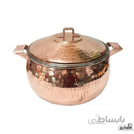 دیگچه مسی زنجان سایز 8 نفره