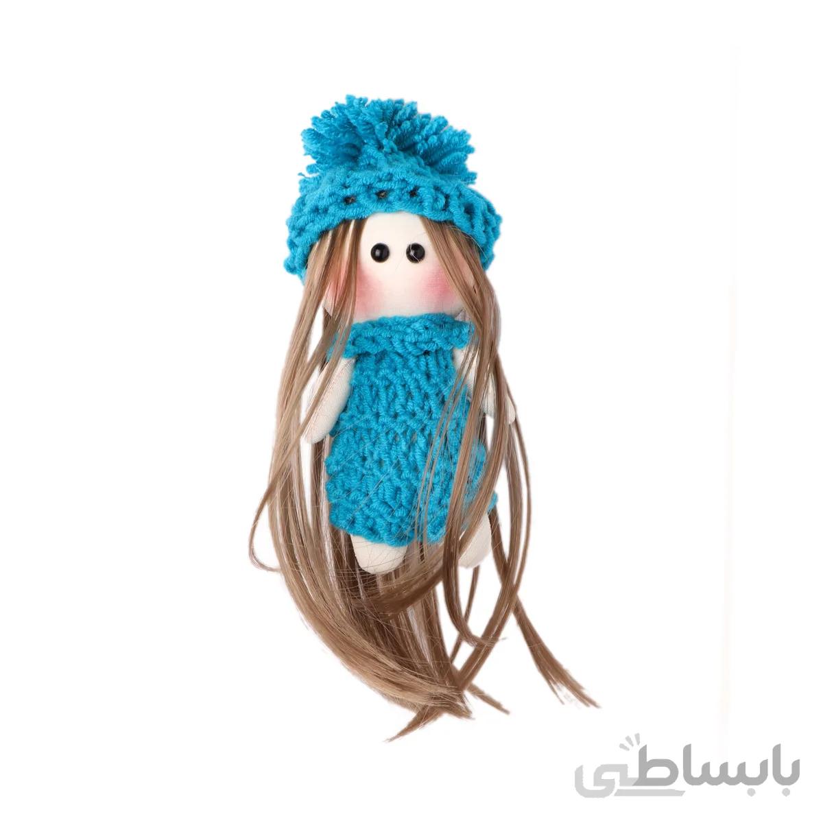 عروسک دختر مو بلند آبی