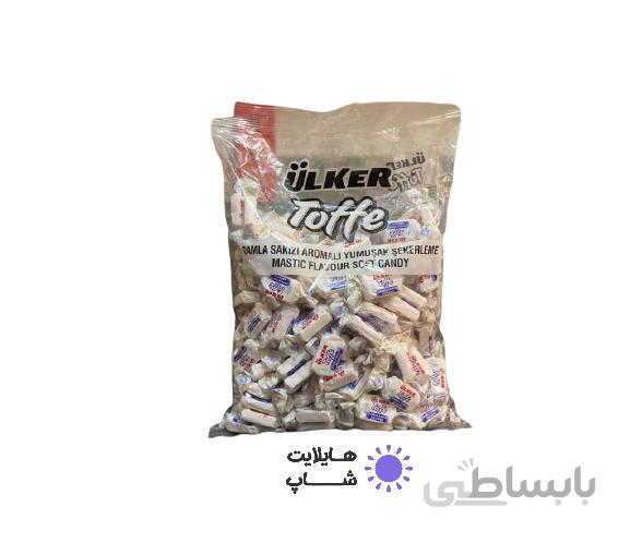 شکلات تافی 1 کیلویی سقزی برند اولکر toffe ulker 1 kg