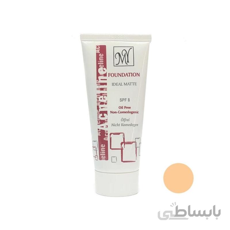 کرم پودر آکنه تیوبی مای مدل Acneline A01 ا MY Acneline Foundation Tube A01