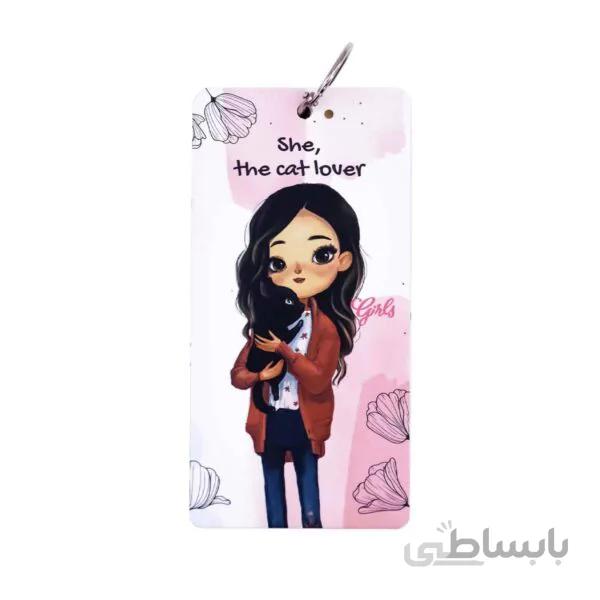 دفتر یادداشت حلقه دار دات نوت طرح دختران Girls کد 03