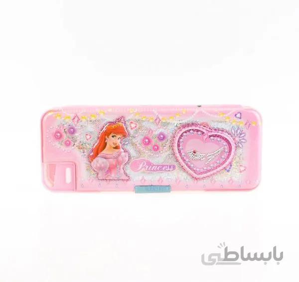 جا مدادی دخترانه صورتی طرح دار مدل Princess