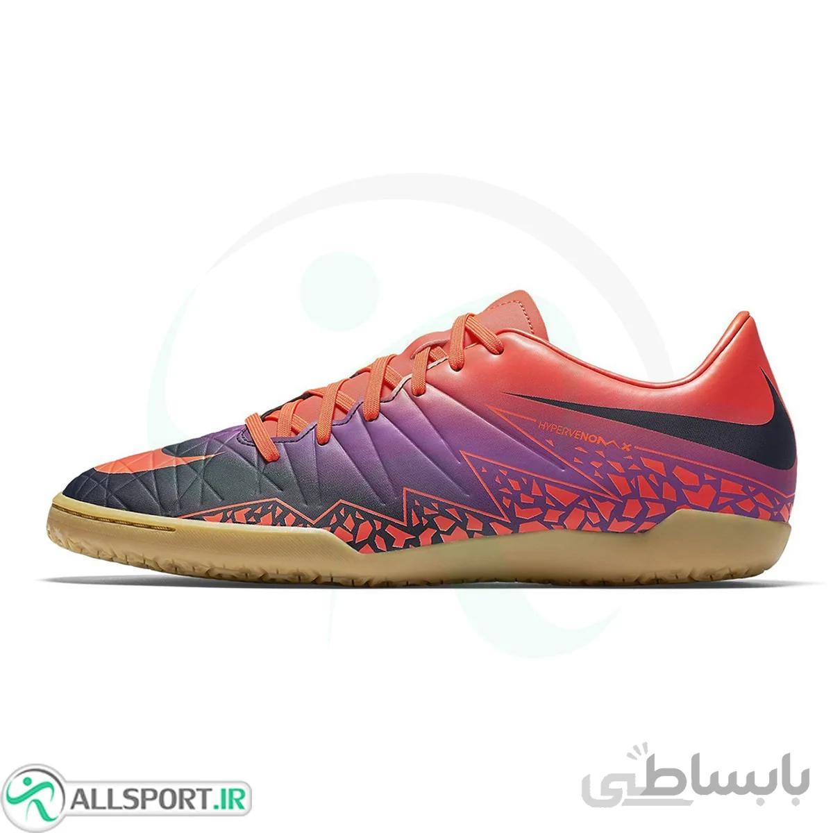کفش فوتسال سایز کوچک نایک هایپرونوم Nike Hypervenomx Phelon Ii Ic 749920-845