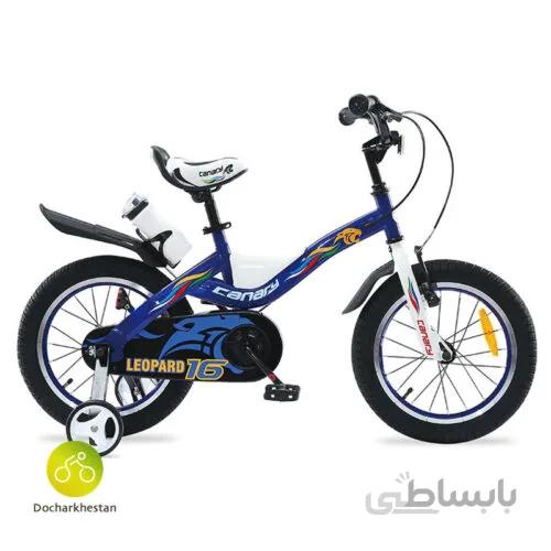دوچرخه بچه گانه قناری مدل لئوپارد سایز ۱۶ اینچ