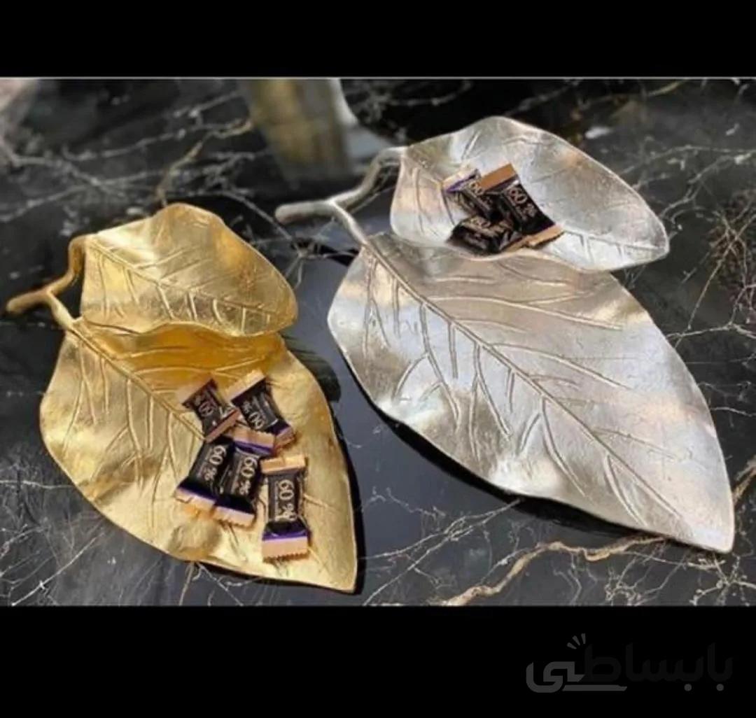 ظرف طرح برگ دکوری مدرن کد ۱۰۲۰۷۸