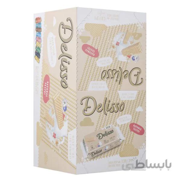 ویفر شیری دلیسو بسته ۲۴ عددی – Delisso Milk flavour