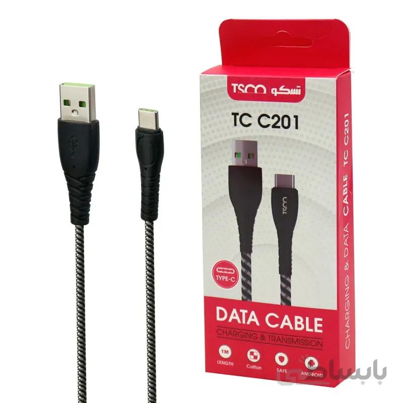 کابل TSCO TC C201 3A Type-C 1m