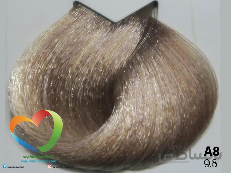 رنگ مو ی ترام کالر traum color بلوند خاکستری روشن A8- 9.8